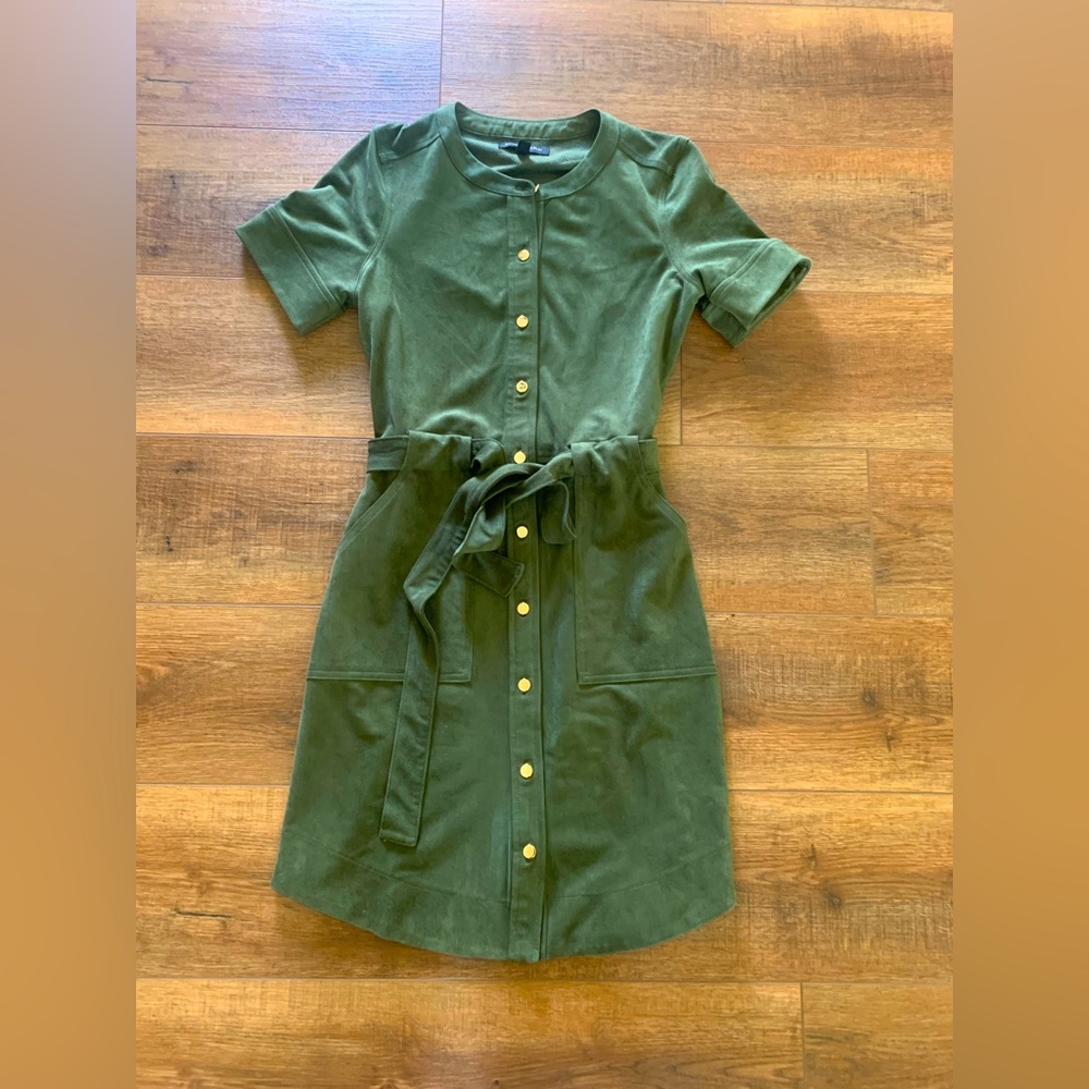 Banana Republic Suede Dress
